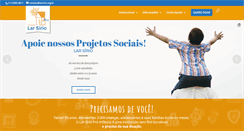 Desktop Screenshot of larsirio.org.br